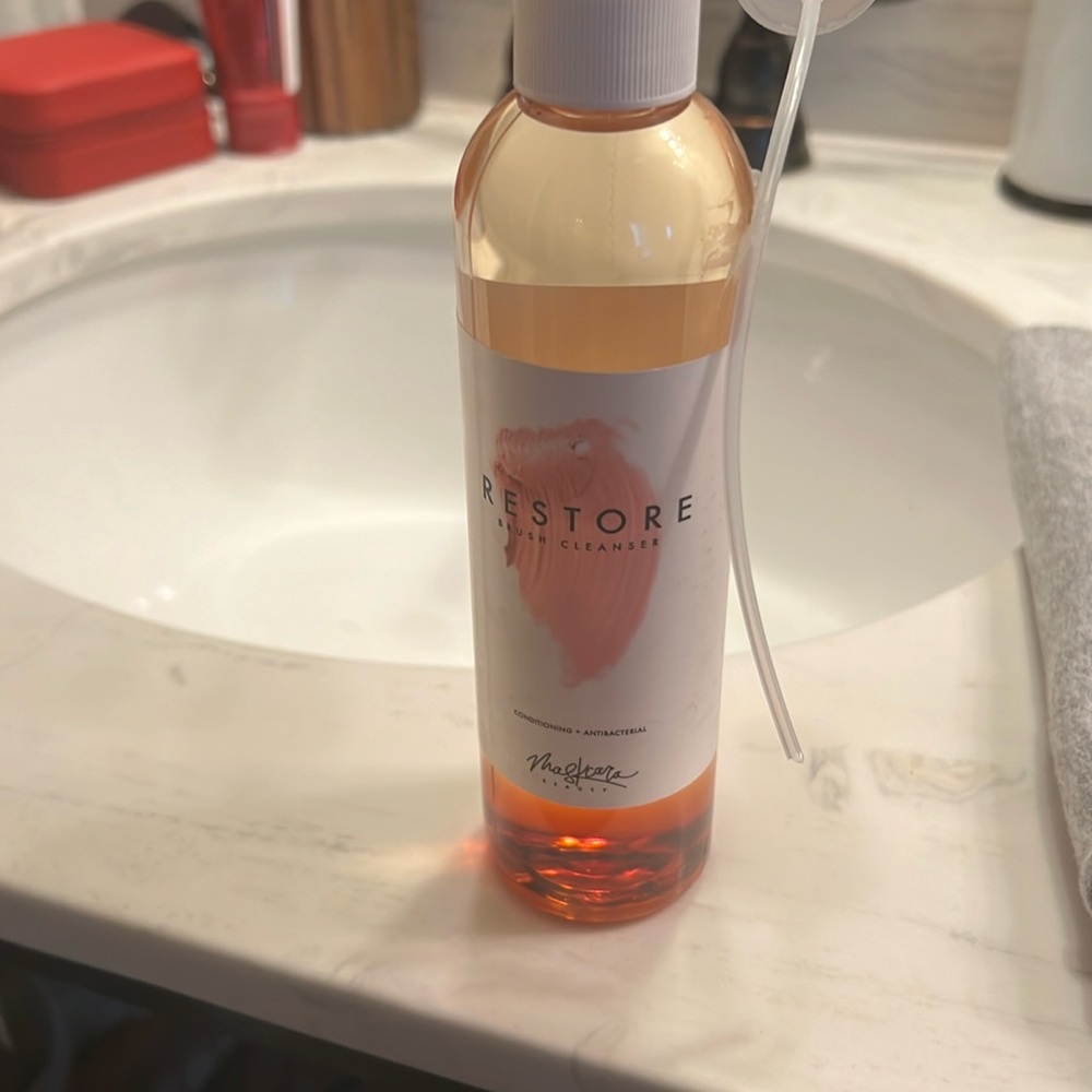 Maskcara beauty brush cleaner New never opened